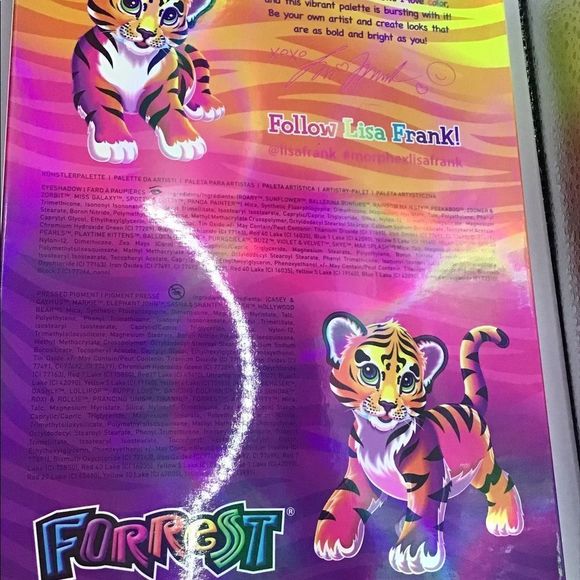 Morphe X Lisa Frank 35B Limited Edition Make Up Palette - Picture 4 of 4